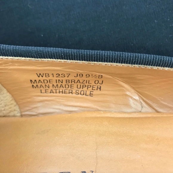 Ralph Lauren Gray Wool Leather Ballet Flats 9.5M - Picture 7 of 8